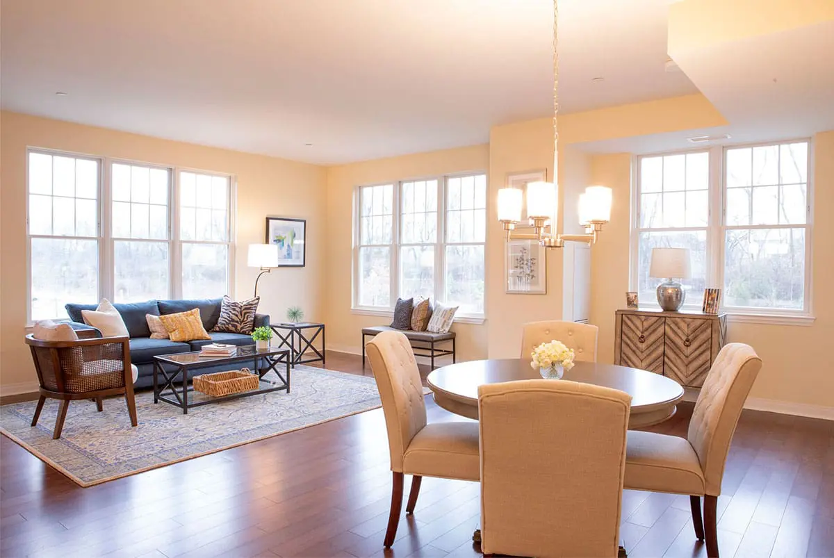 Jan_24_Decorating-Tips A mid-century, cream colored spacious senior apartment