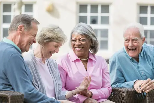 seniors socializing at The Heritage at Brentwood® seniors socializing at The Heritage at Brentwood®