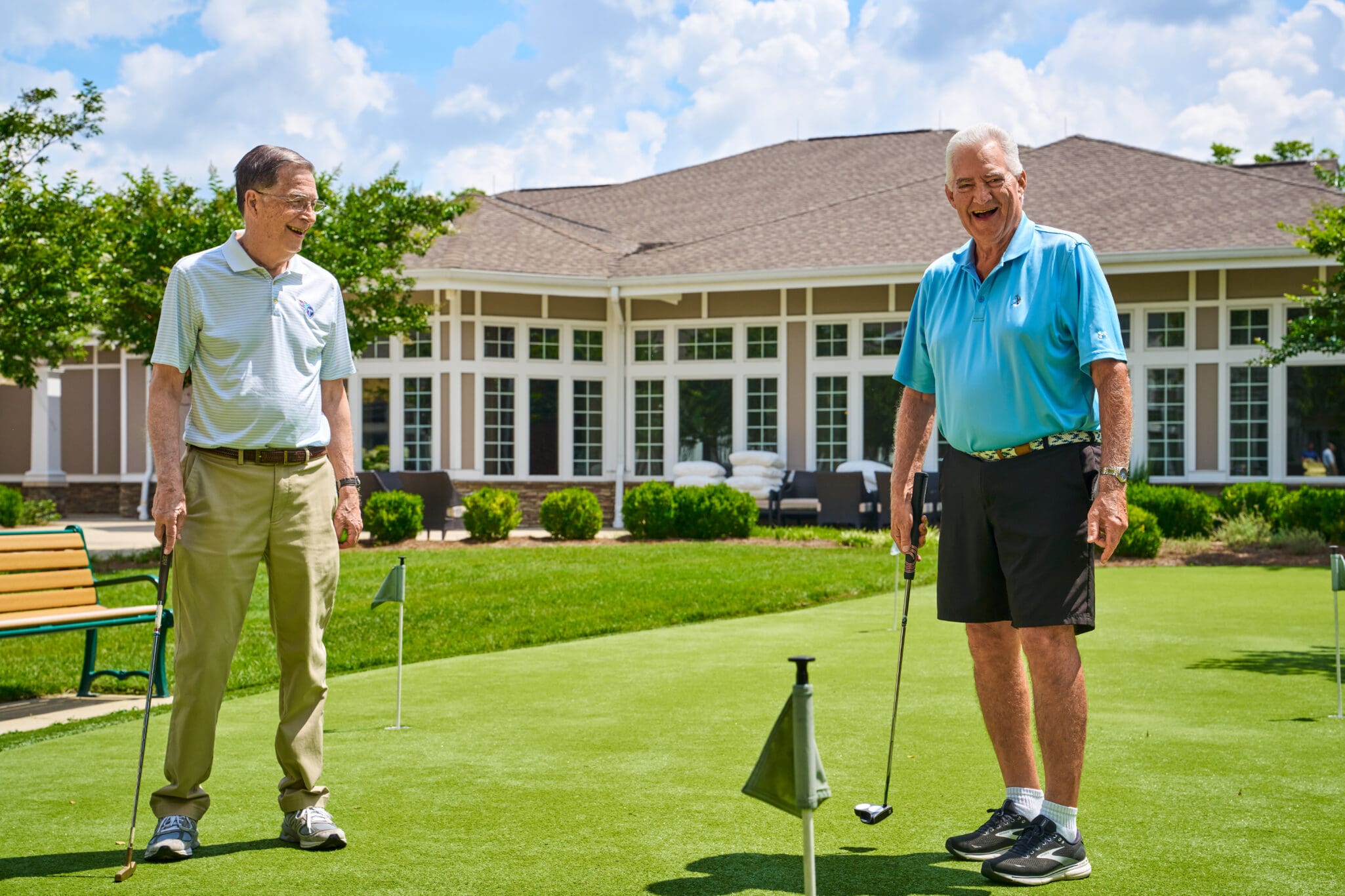Solo agers find friends who share their interests at senior living communities. 