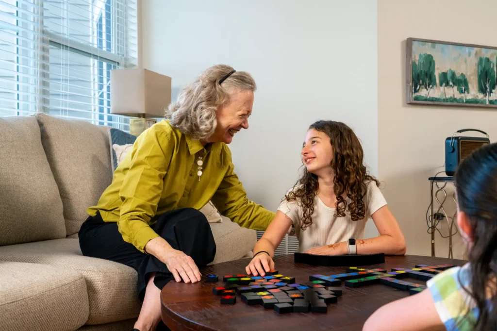 grandkids are a great reason for aging parents to move closer