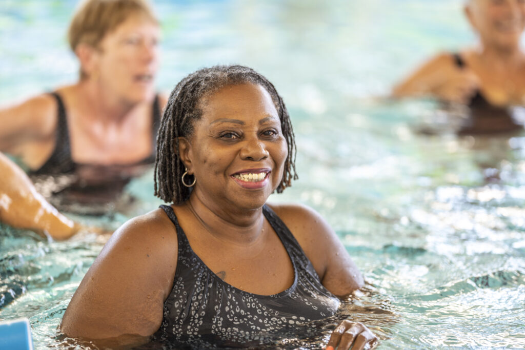 Seniors Aqua Fitness is one of the best lifecare amenities